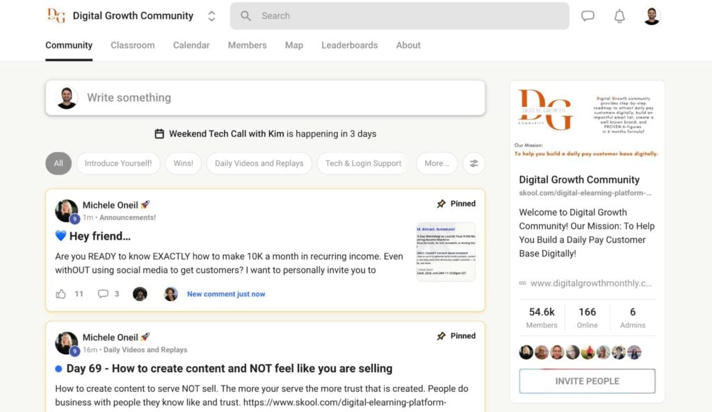 Digital Growth Community on Skool