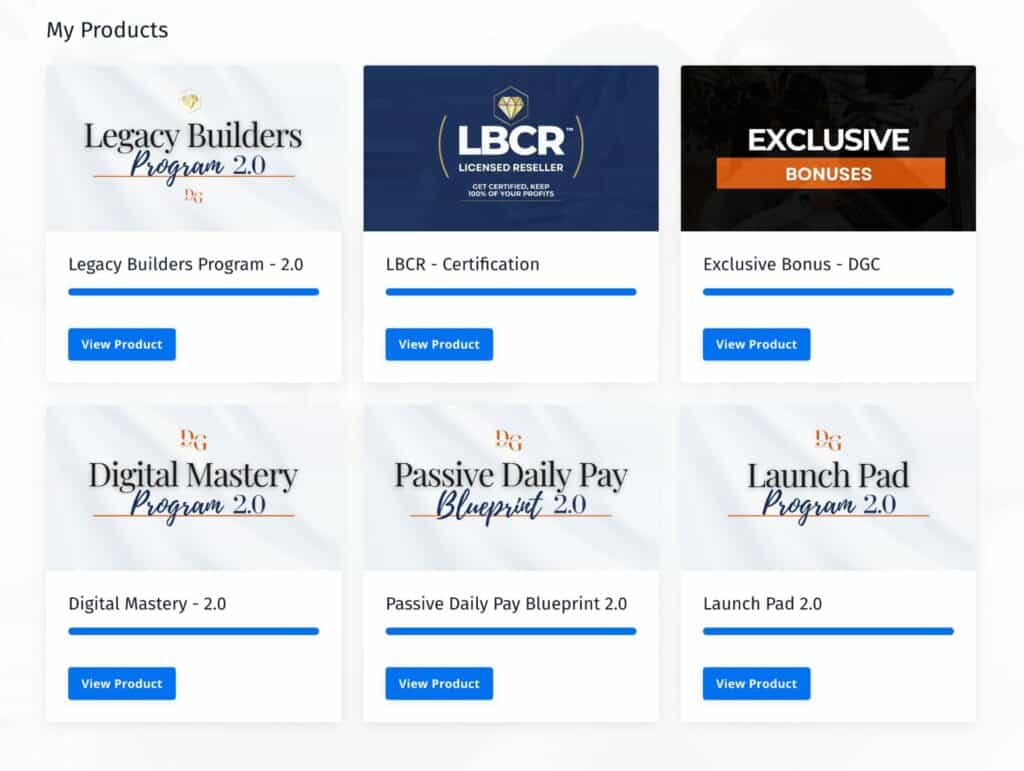 Legacy Builders Course Digital Growth Community